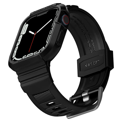Spigen כיסוי+רצועה ל-Apple Watch Series (45mm / 44mm) – Rugged Armor Pro